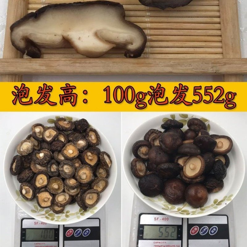 【年货节】特级野生小香菇金钱菇干货剪脚