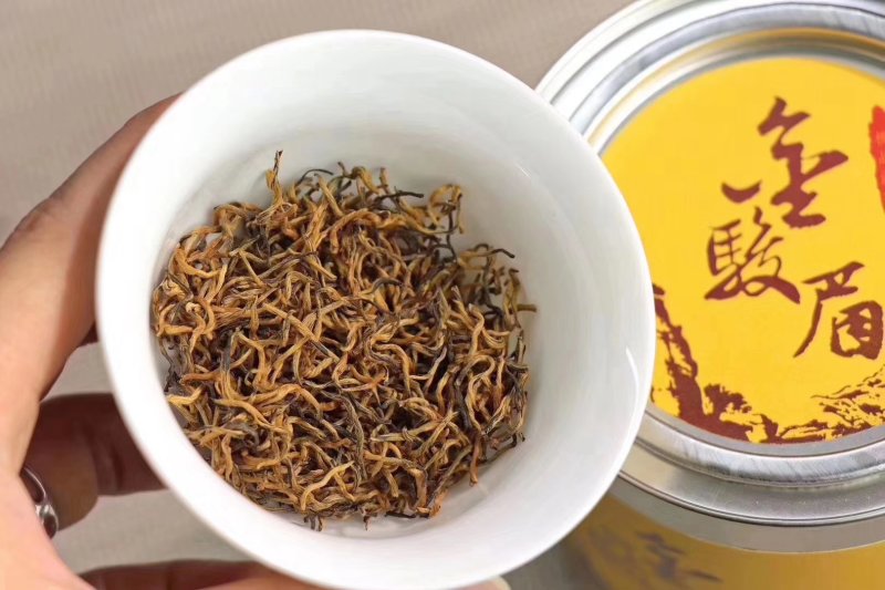 芽中芽纯黄牙金骏眉【全黄无黑芽带金豪】老茶师制作