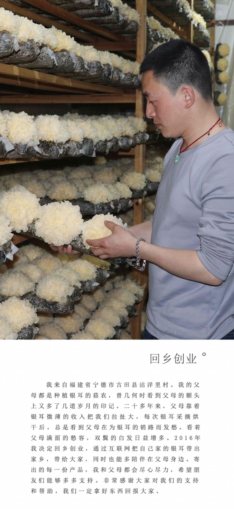 古田银耳干货农家雪耳无硫白木耳丑耳糯耳