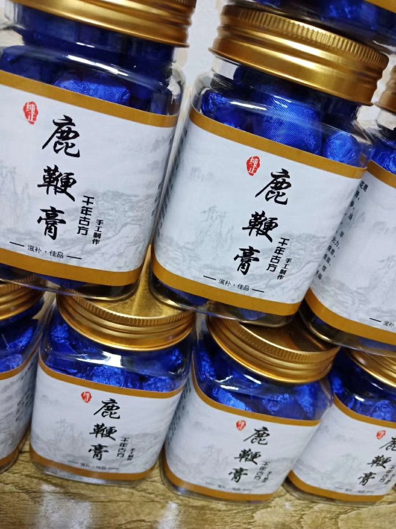 鹿鞭膏古方熬制手工制作