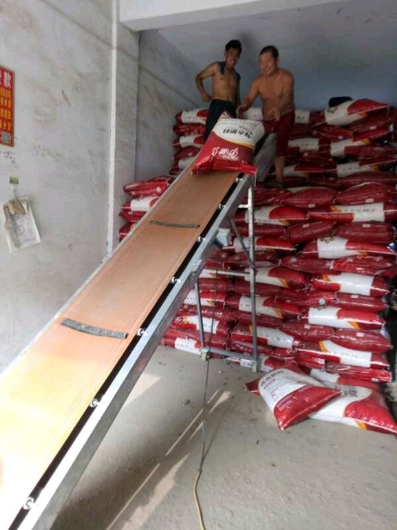 小型输送带传送机装车卸货爬坡升降折叠移动