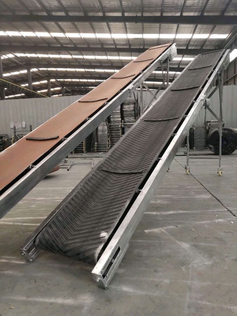 小型输送带传送机装车卸货爬坡升降折叠移动