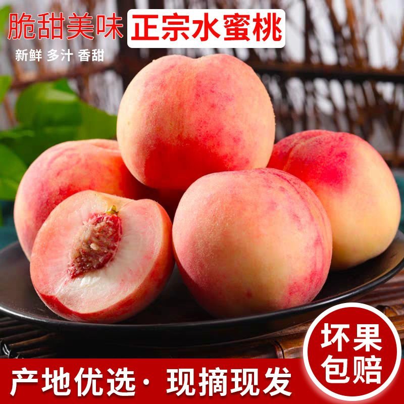 脆甜油桃黄油桃5斤3斤新鲜水果桃子水蜜桃黄桃蟠桃毛桃白油