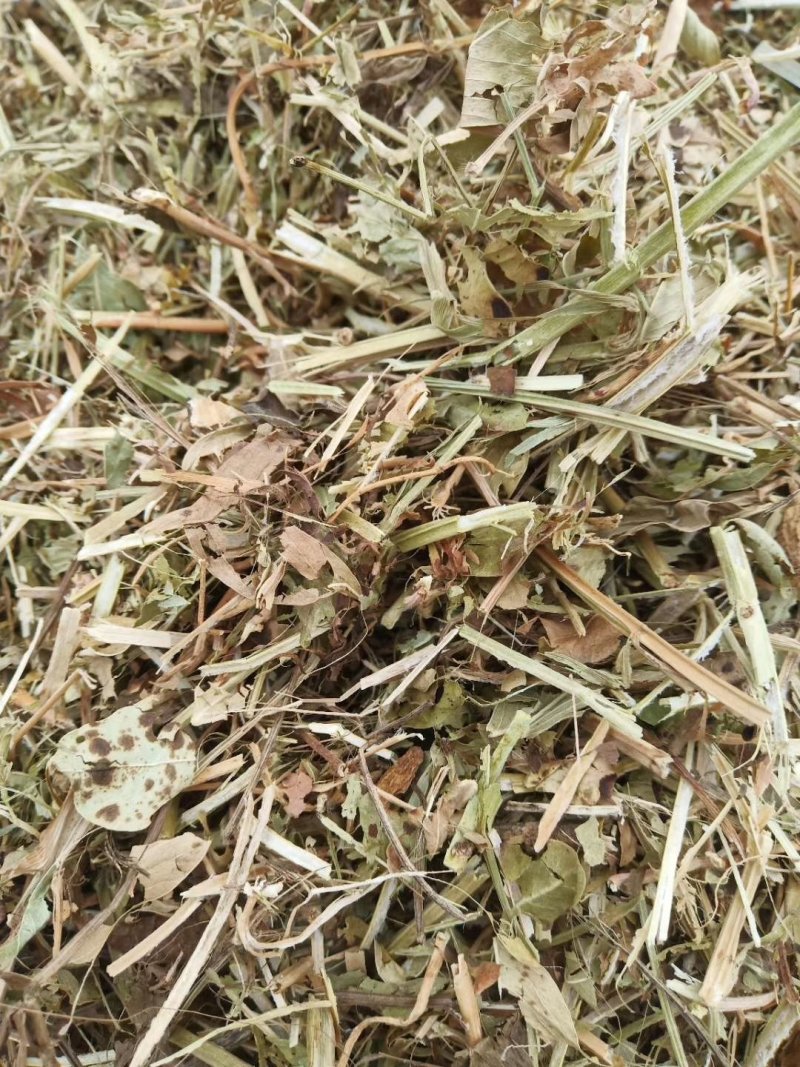 常年加工花生秧牛羊草料