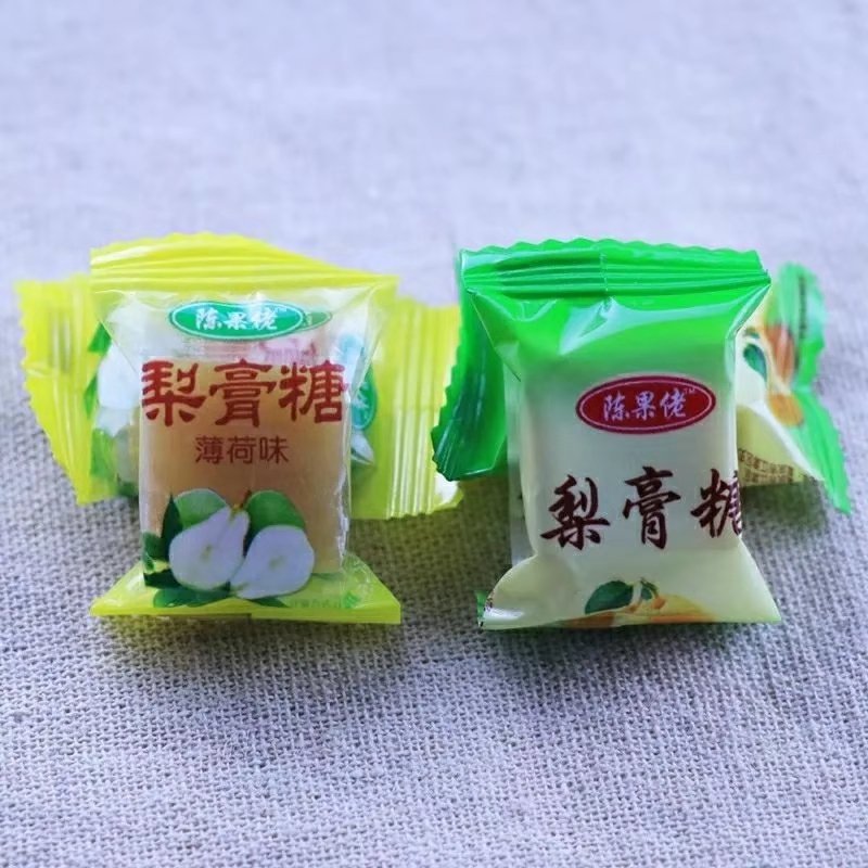 手工糖甘草梨膏糖中药梨膏糖批发