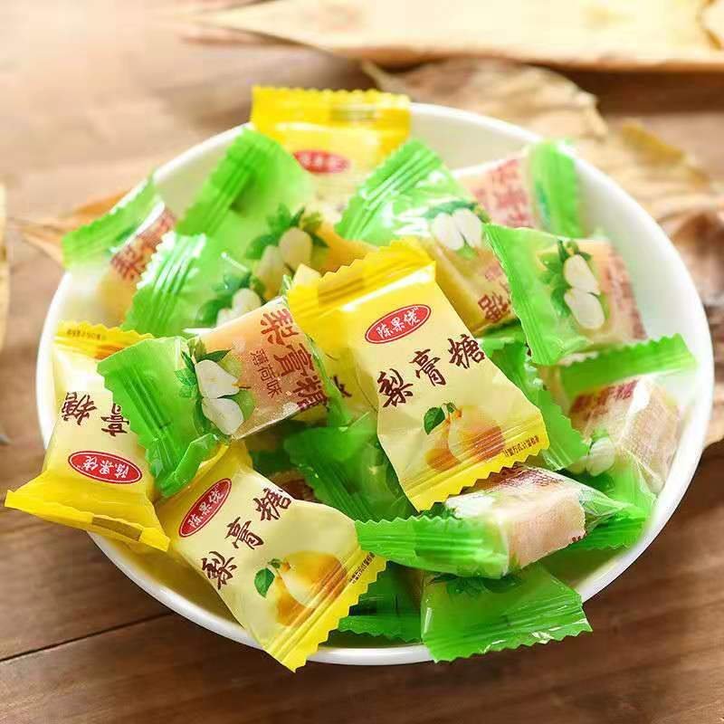 手工糖甘草梨膏糖中药梨膏糖批发