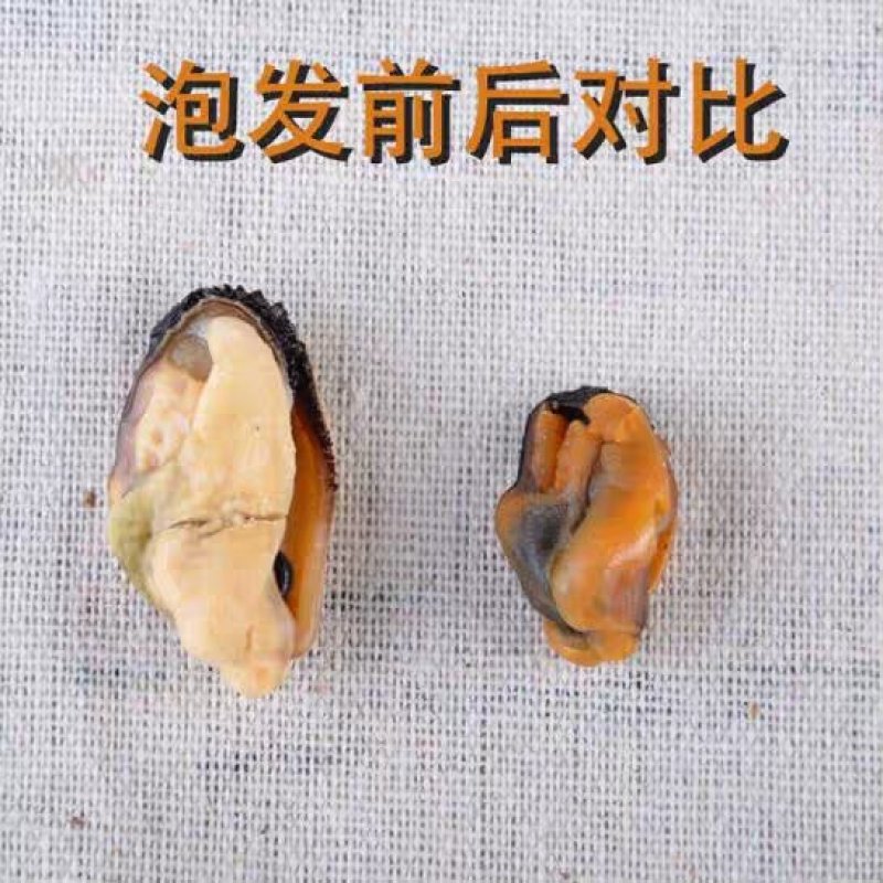 淡干500g海虹干淡菜贻贝青口贝海虹肉干壳菜海鲜干货