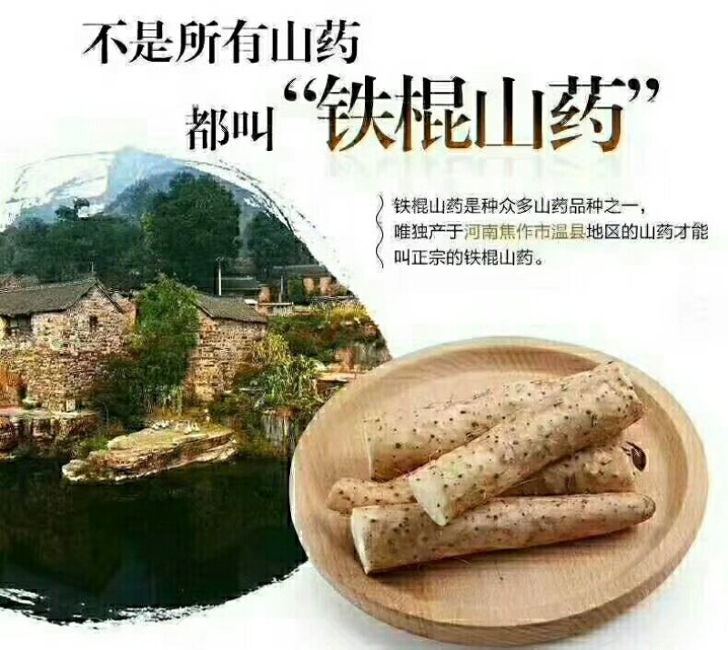 铁棍山药，垆土山药鲜山药怀豫温县铁棍。