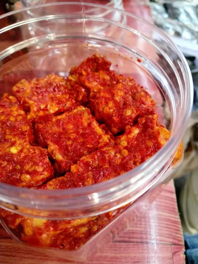 湖南湘西洗车河霉豆腐豆腐乳香辣麻辣味！