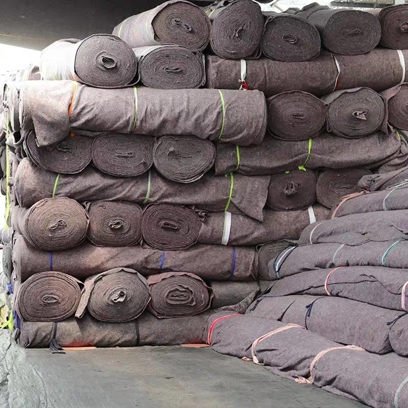 土工布毛毡公路养护毯大棚保温被工程公路养护毯加