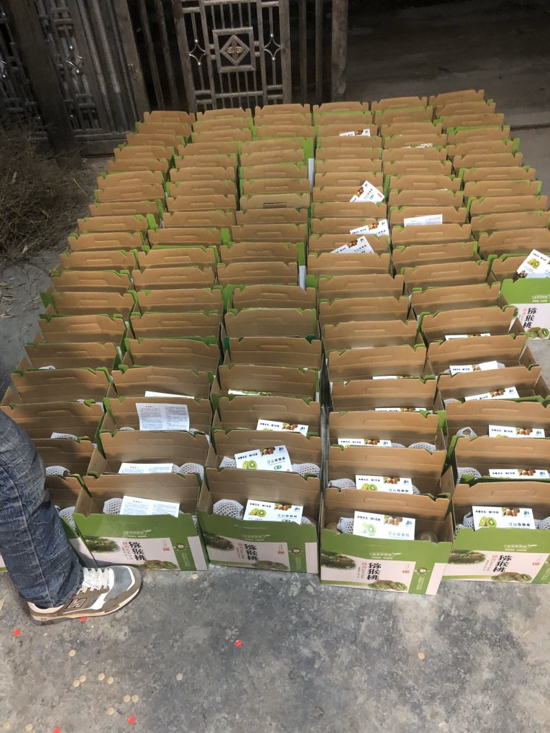 正宗江山红心猕猴桃果园直发新鲜一件代发