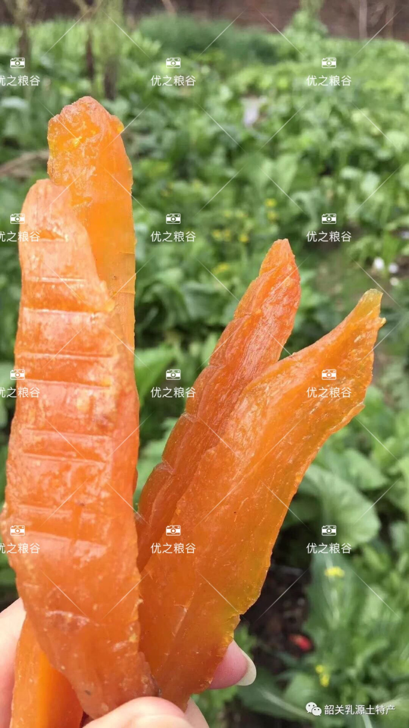 韶关农家倒蒸番薯干红薯干地瓜干
