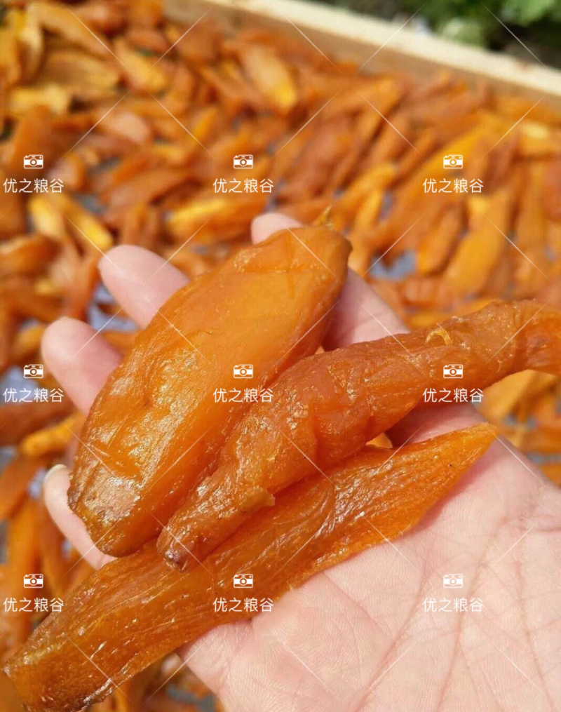 韶关农家倒蒸番薯干红薯干地瓜干