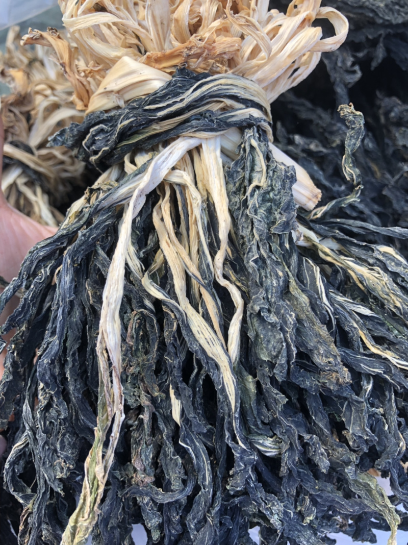 粤北山区农家自晒白菜干无渣汤料