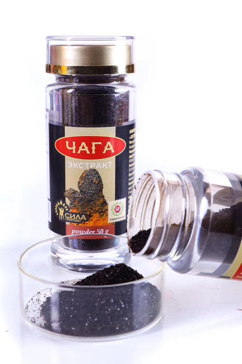 桦树茸萃取物俄罗斯西伯利亚桦树茸白桦茸桦树黄黑晶精
