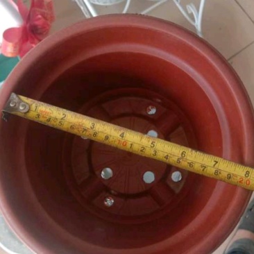 花盆，铁红色盆质量保证正品保证，包邮包损