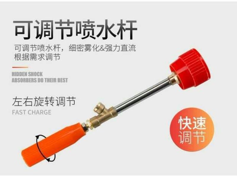 农用高压小型锂电池手提式电动喷雾器新式双泵充电打药智能喷