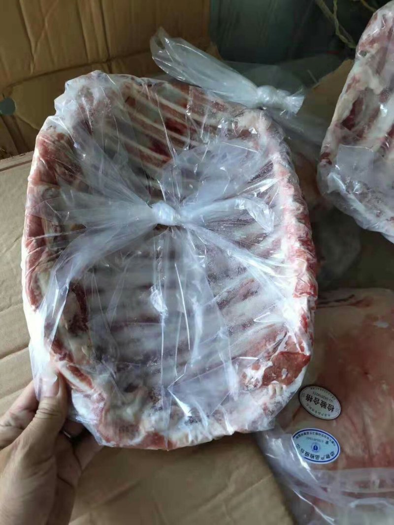 长年批发零售锡盟羔羊羊排，照片实物拍摄质量保证