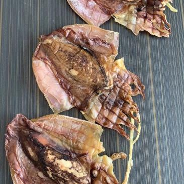 新鲜墨鱼干滋味鲜美煲汤烹饪