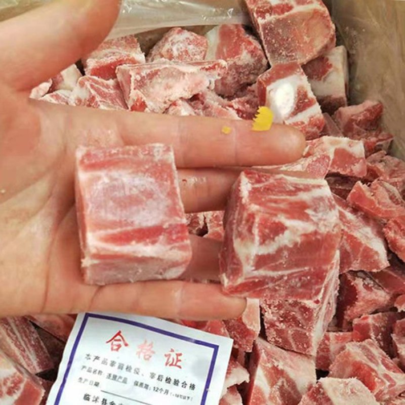 新鲜冷冻猪排骨粒20斤整箱清蒸排骨肋排大排切块餐厅饭店食