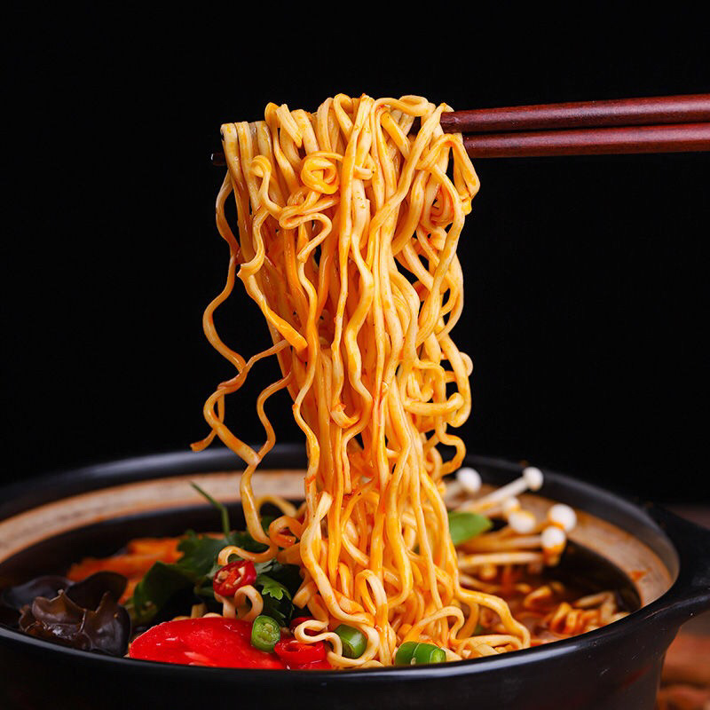非油炸方便面大碗面五种口味蔬菜面