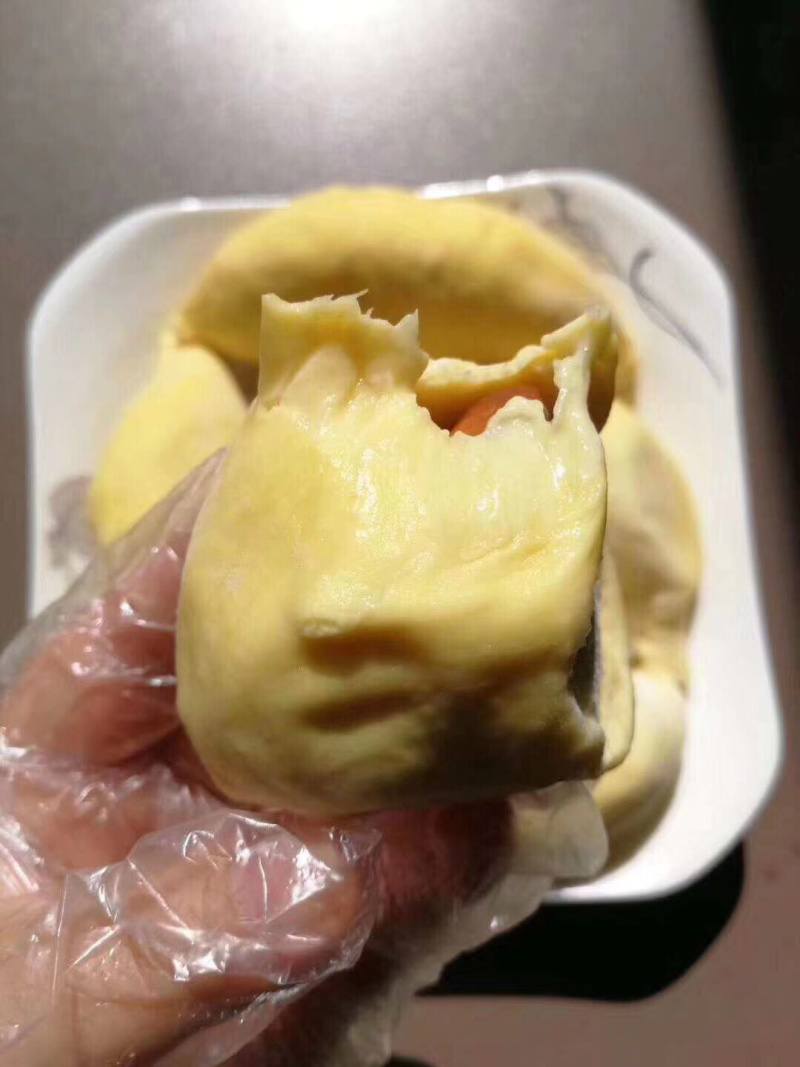 冻榴莲肉