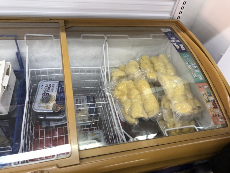 冻榴莲肉
