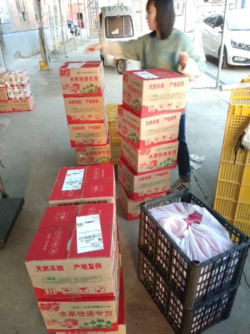 纸加膜红富士片红，少晶冰糖心，一件代发，产地直销