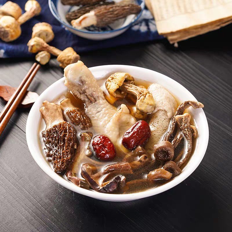 七珍菌汤包，珍稀食用菌菌汤包