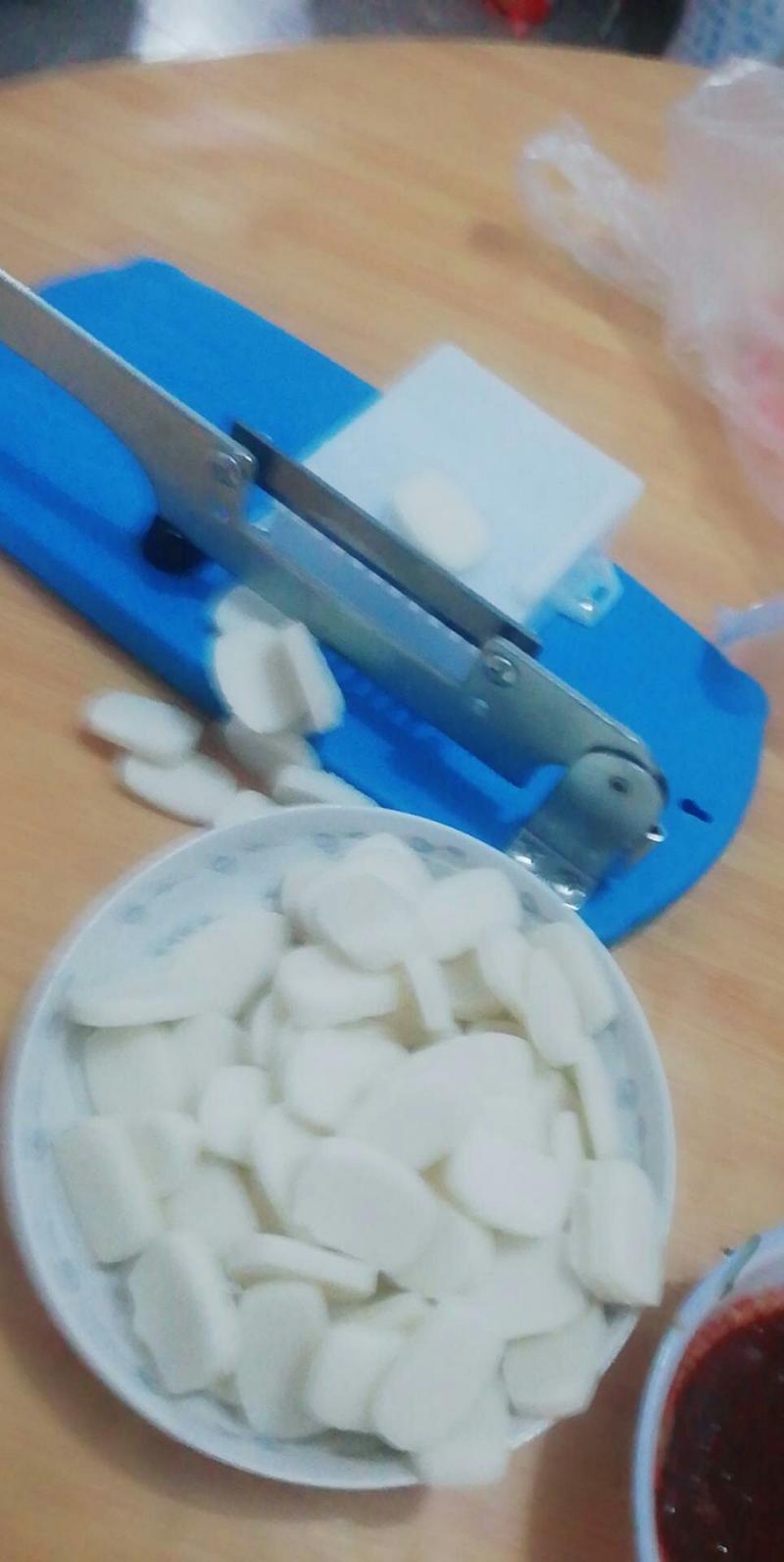 切阿胶糕刀家用小型切片机丝阿胶膏牛轧糖切年糕神器切刀切条