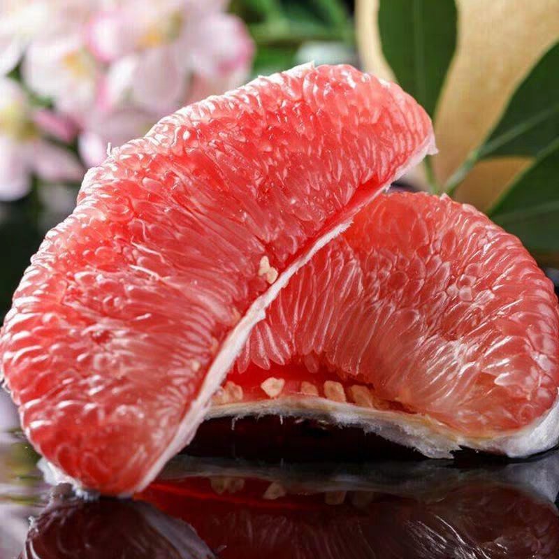 三红红心柚四川蜜柚柚子柚子红心柚子