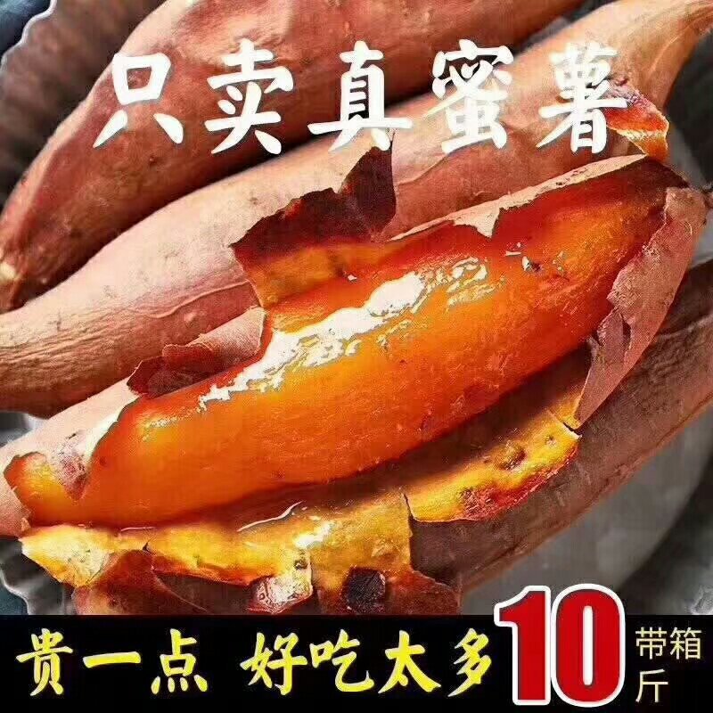 糖心白薯烟薯25大量上市