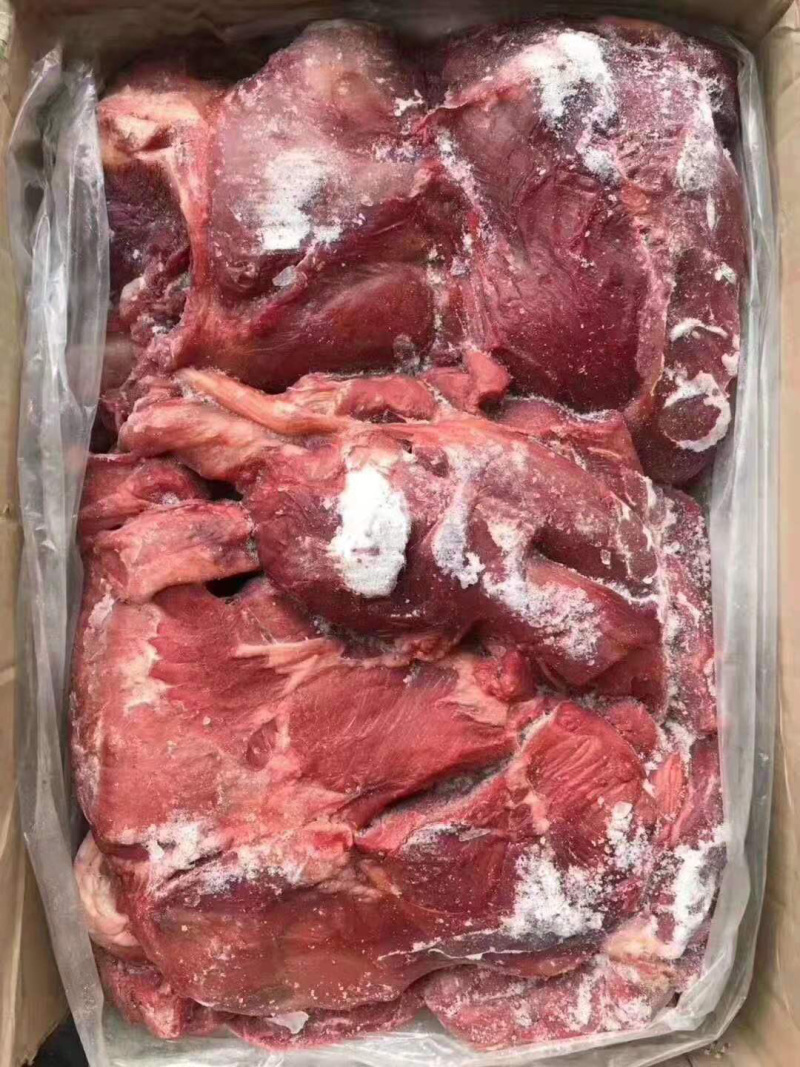 带皮驴肉，新鲜宰杀