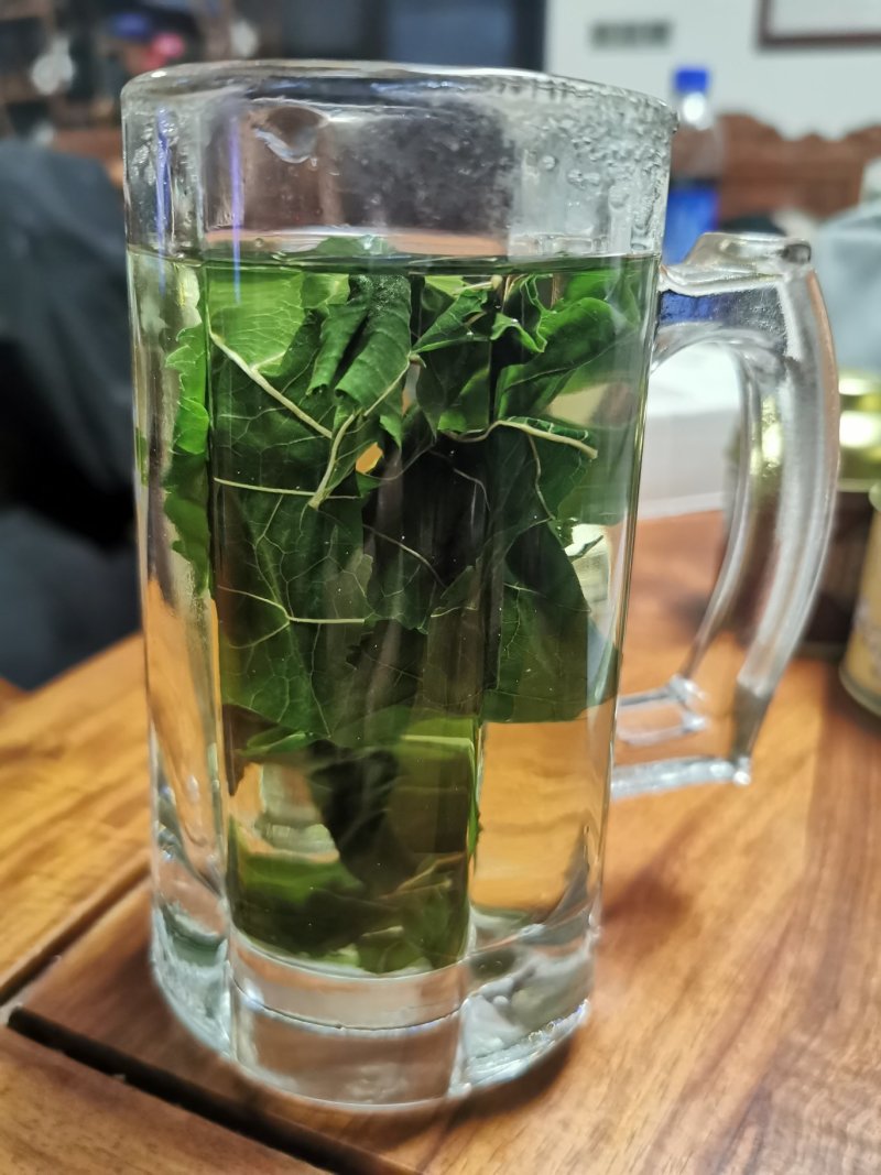 嫘祖故里盐亭桑叶茶霜桑茶冬桑叶颗粒茶清洗桑叶茶非桑芽茶