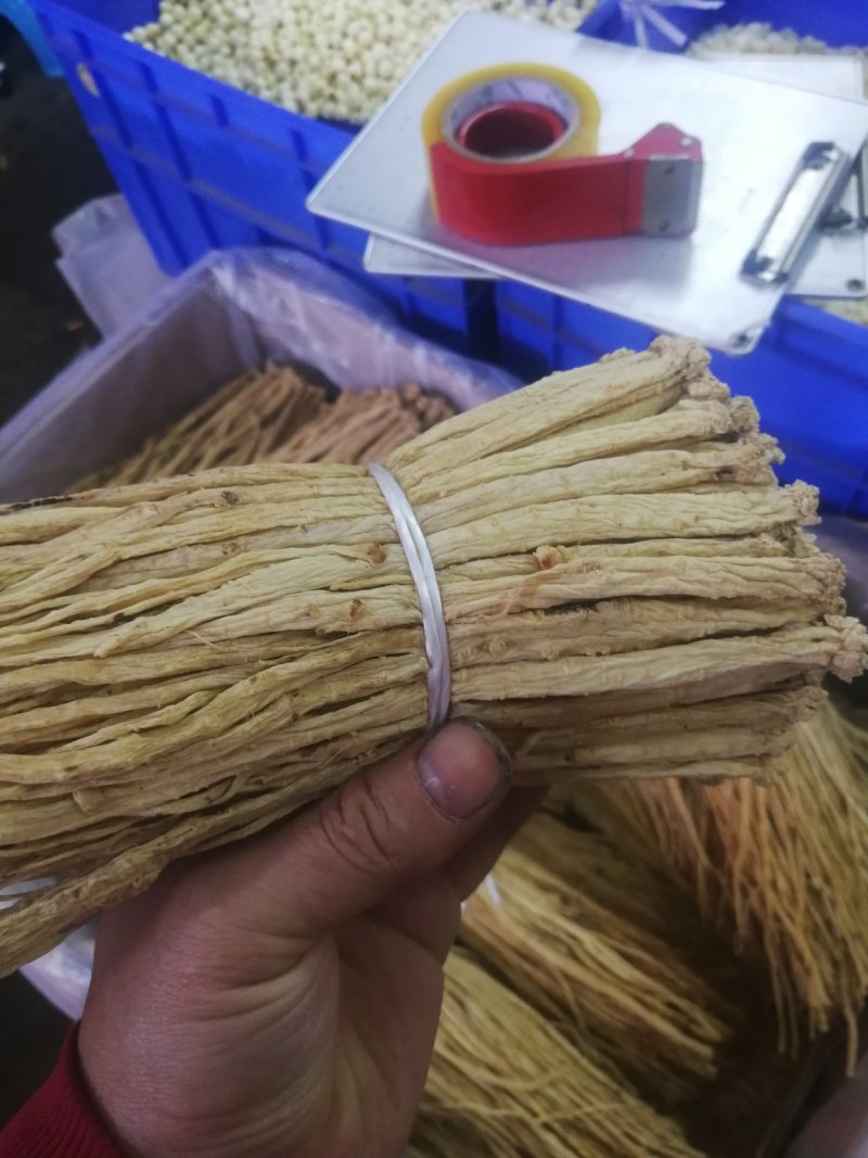 甘肃陇西白条无硫扎把党参