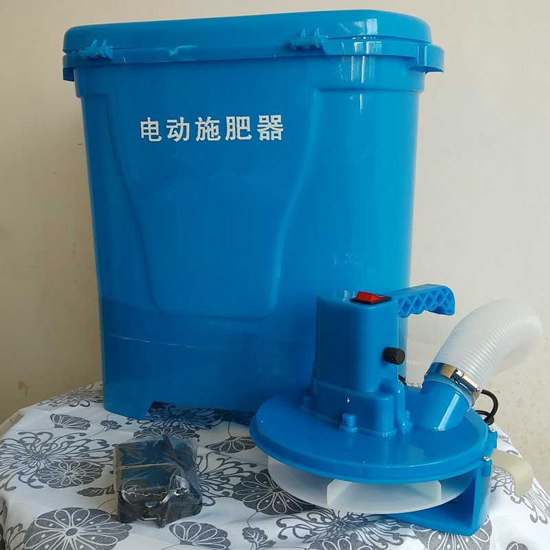 新型便携式电动施肥器养殖场专用电动鱼塘投饵机