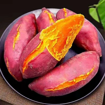 湖北恩施硒红薯红皮红心，香，糯，软，甜