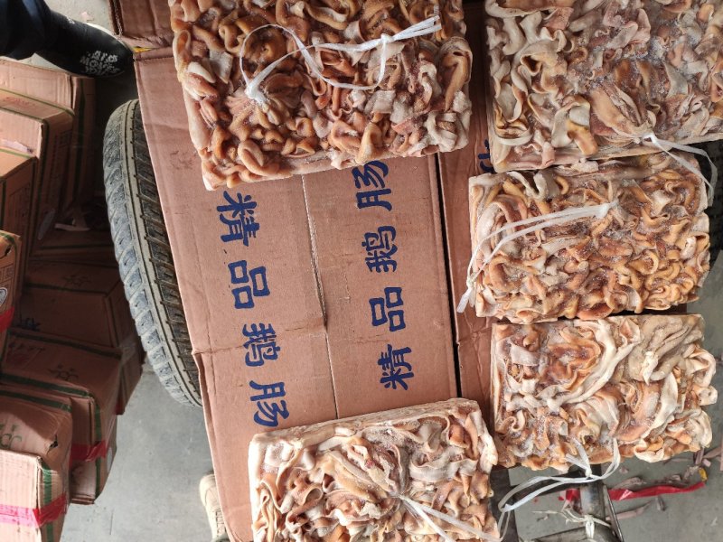鹅肠批发九尺鹅肠整根鹅肠批发