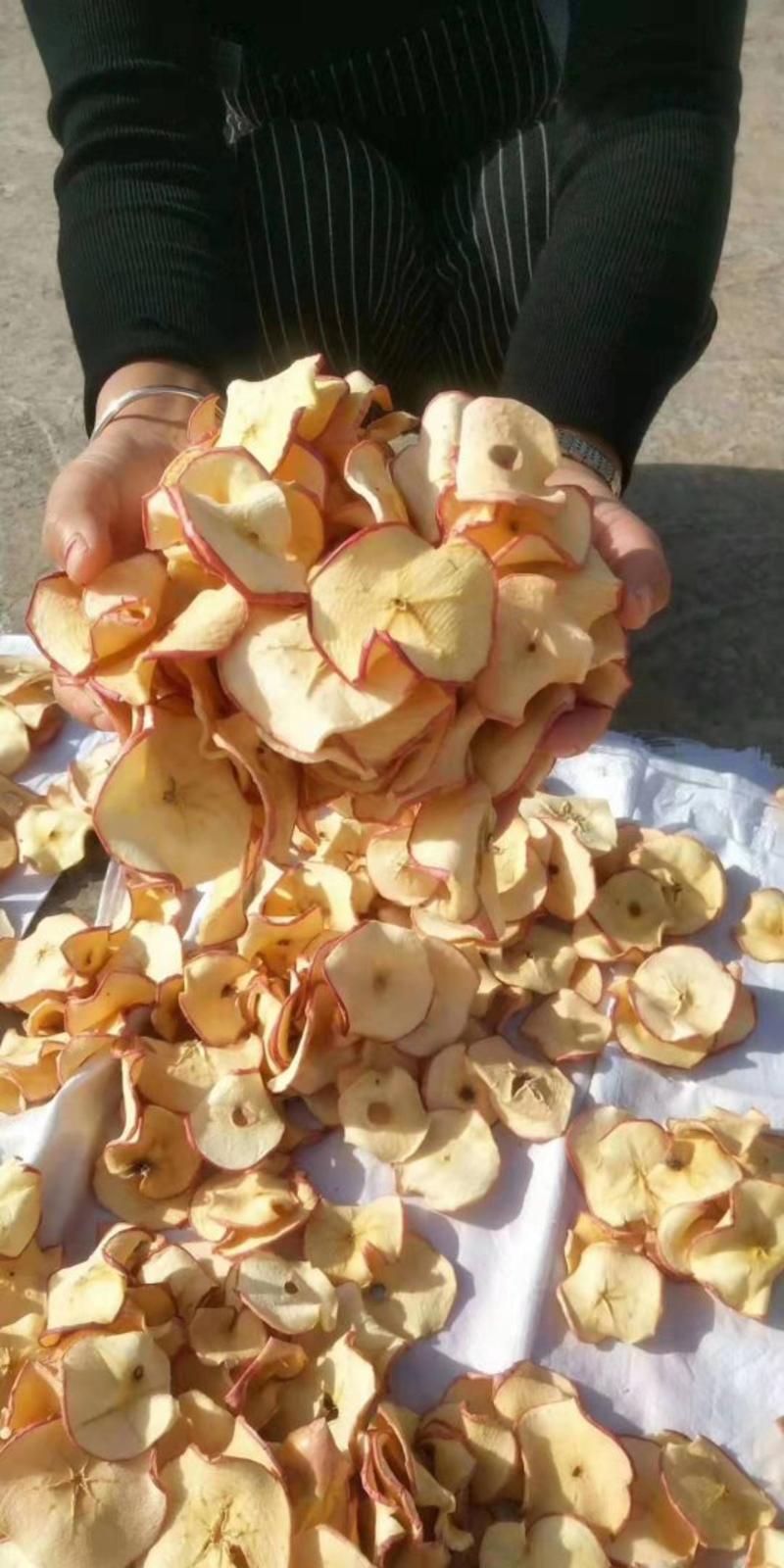 吉县百吨苹果干农家自晒大量批发