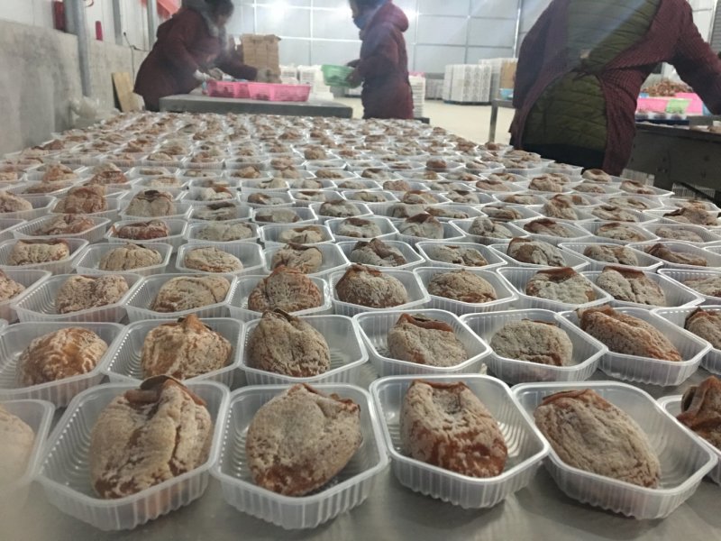 陕西富平柿饼农家自制天然降霜柿子饼独立袋装吊饼包邮