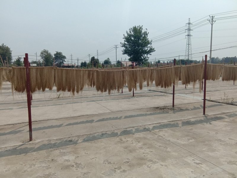 粉丝纯红薯粉丝久煮不糊汤，纯手工制作