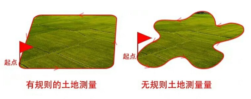 计亩器高精度GPS土地面积测亩仪收割机专用车载量地量田仪