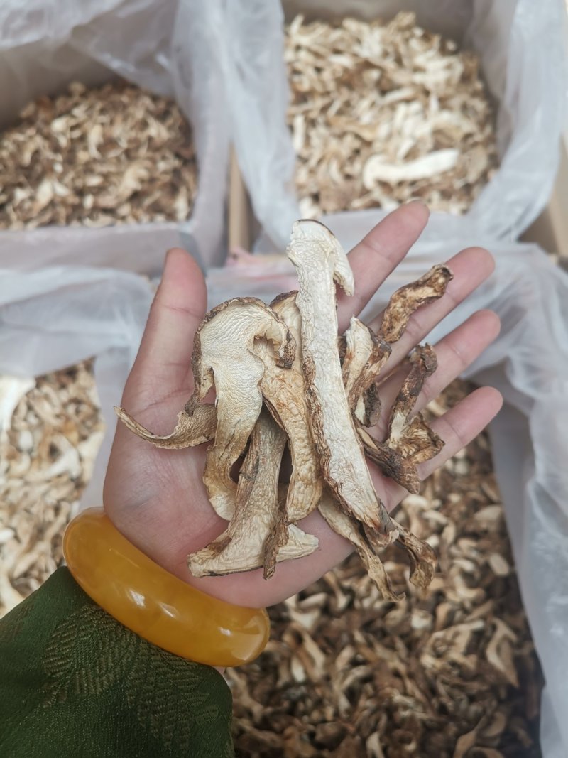 带皮松茸处理处理完下架