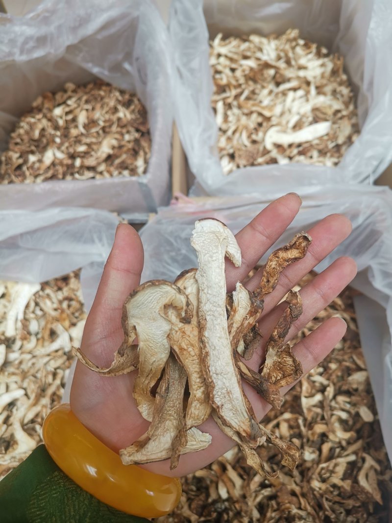 带皮松茸处理处理完下架