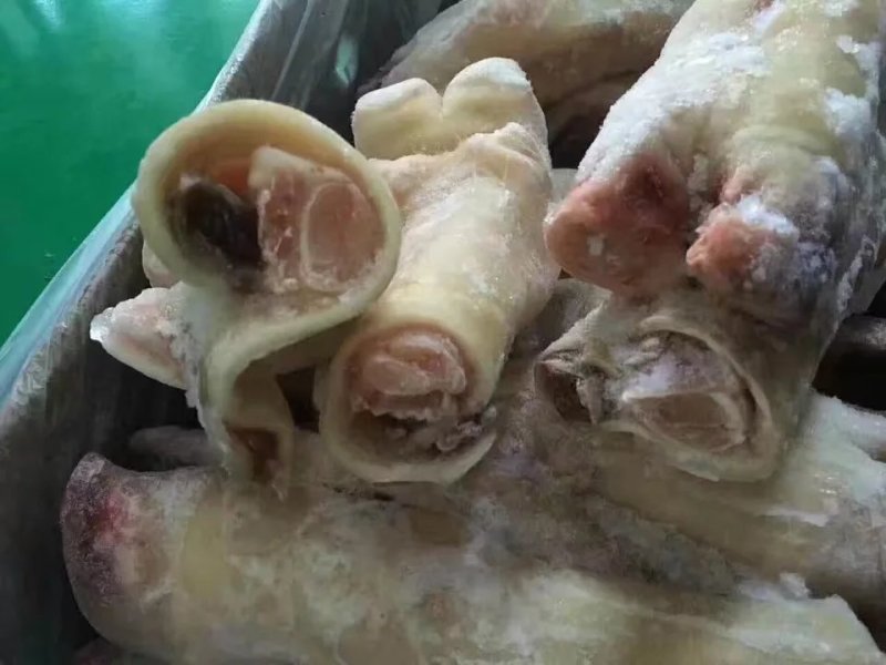 新鲜冷冻牛蹄本色没有发牛脚包邮