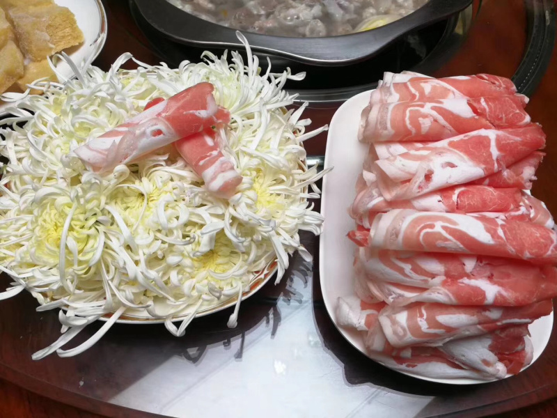 鲜菊花食用菊花长寿花绿色无污染