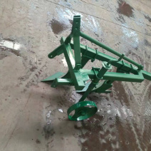 双铧犁小型犁子轻型犁250四轮带的翻地犁液压翻转犁