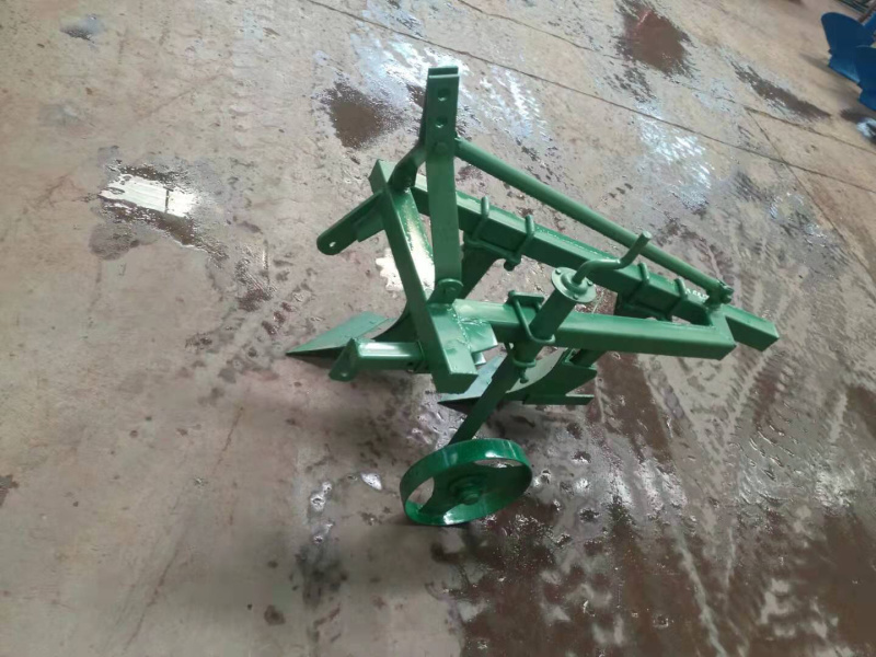 双铧犁小型犁子轻型犁250四轮带的翻地犁液压翻转犁