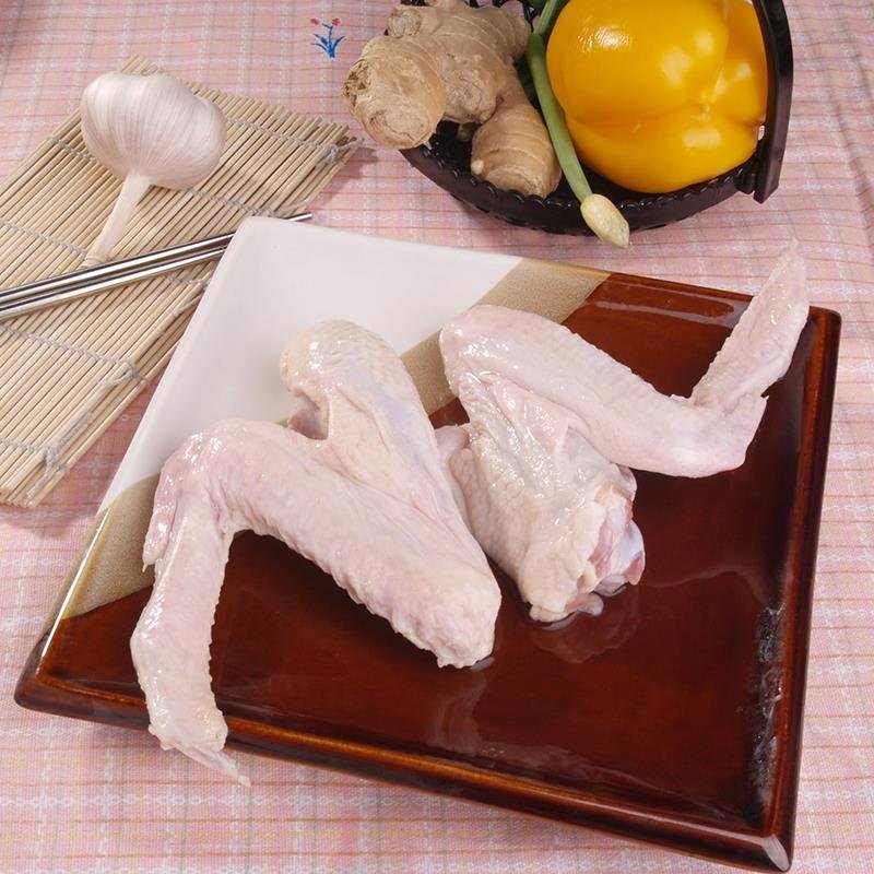 新鲜冷冻鸭三节翅鸭全翅冷冻批发19.6斤/箱
