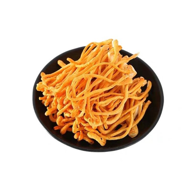 虫草花湿虫草花金北蛹虫草菇孢子头菌类煲汤食材
